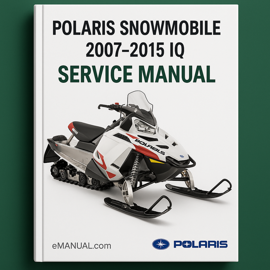 Polaris Snowmobile 2007-2015 IQ Service Manual