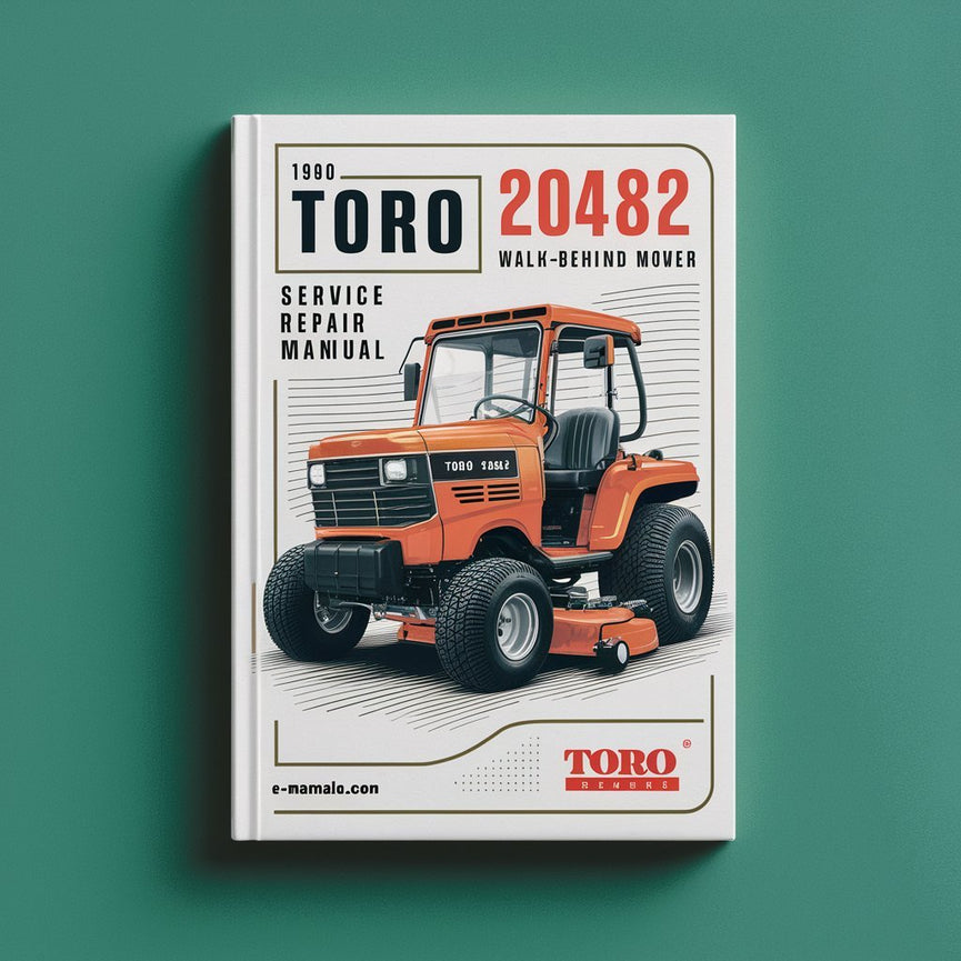 1990-2002 Toro 20482 Walk-Behind Mower Service/Shop Repair Manual