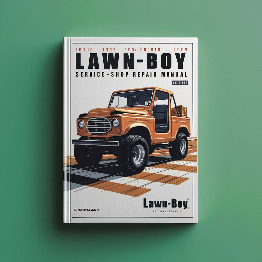 1010 1962 200000001-299999999 Lawn-Boy C71 Service/Shop Repair Manual