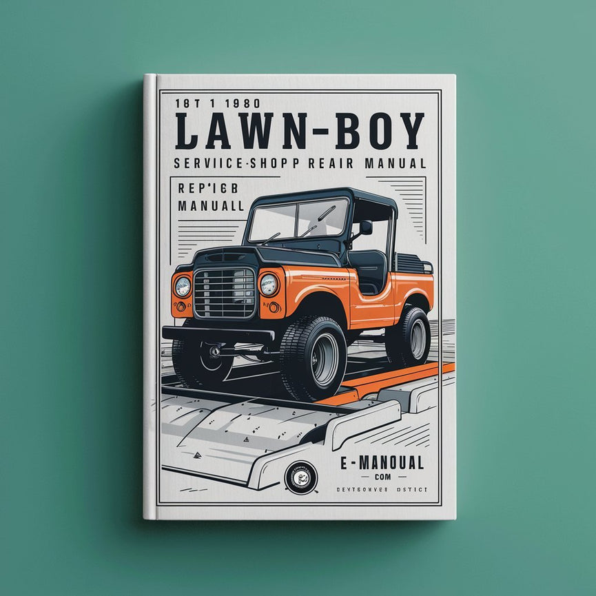 1871 1980 000000001-099999999 Lawn-Boy D572E Service/Shop Repair Manual