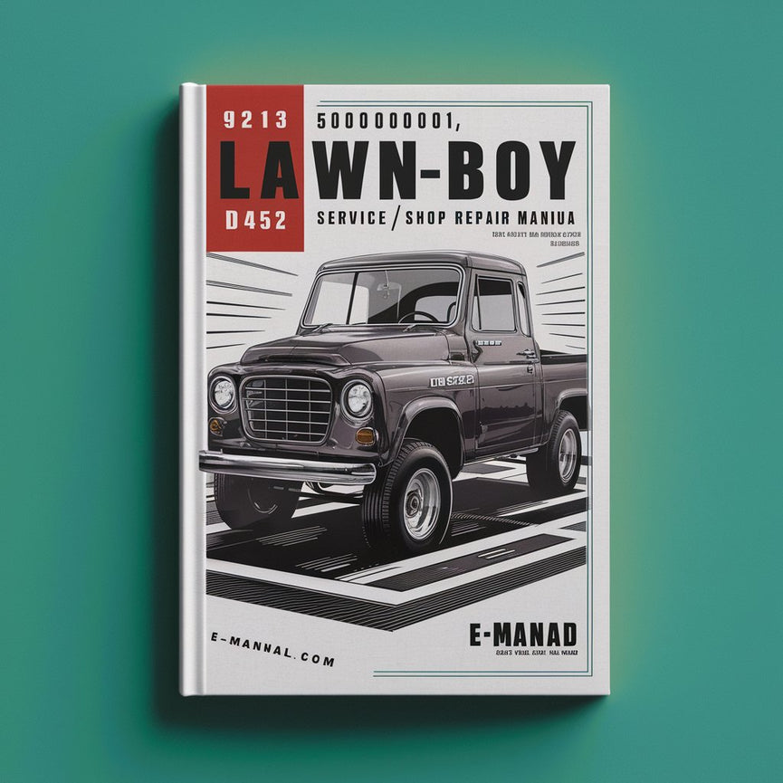 9213 1965 500000001-599999999 Lawn-Boy D452  Service/Shop Repair Manual