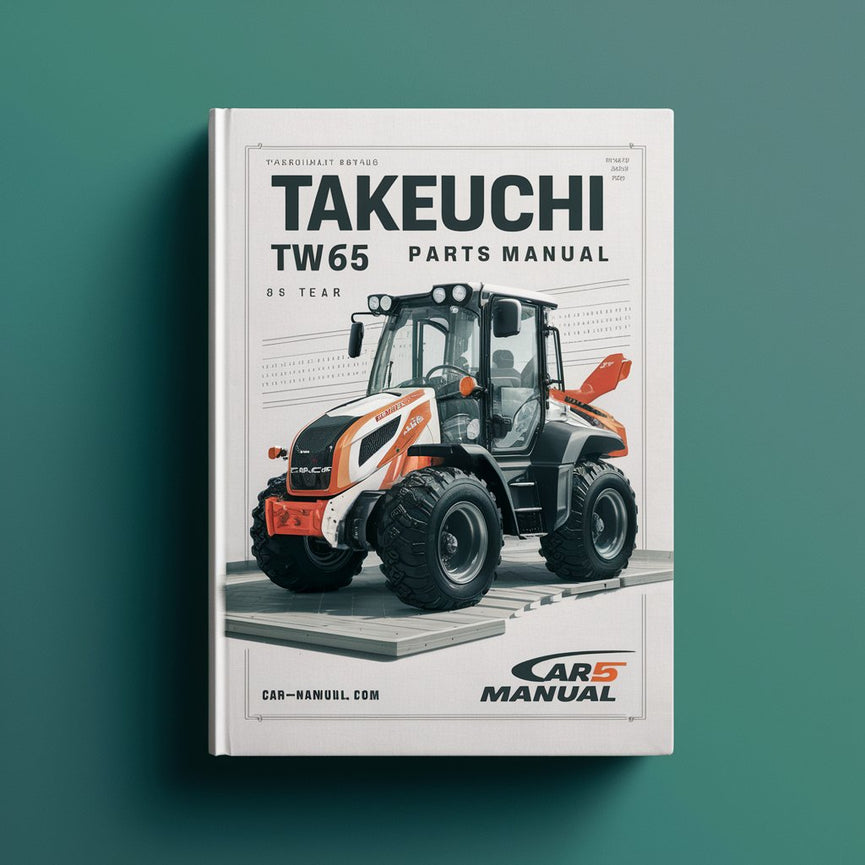 Manual de piezas Takeuchi TW65 Descargar PDF