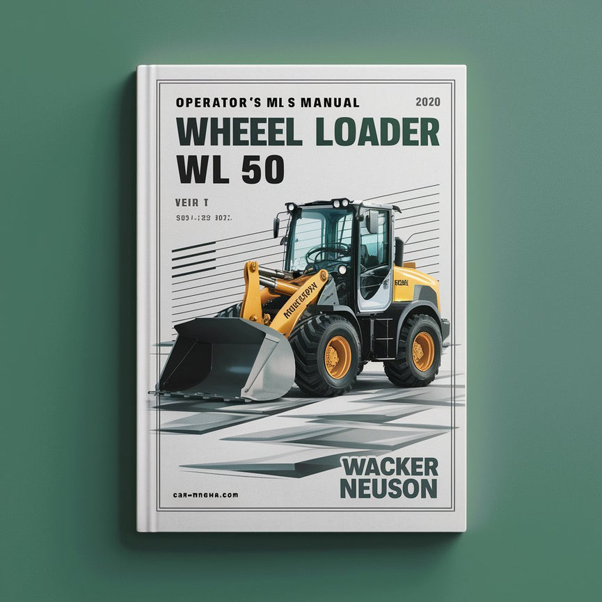 Manual del operador Cargadora de ruedas WL 50 Wacker Neuson Descargar PDF