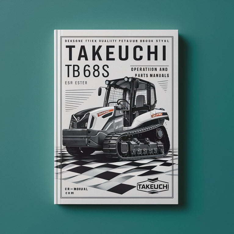 Takeuchi TB68S operation and parts Manuals PDF Download