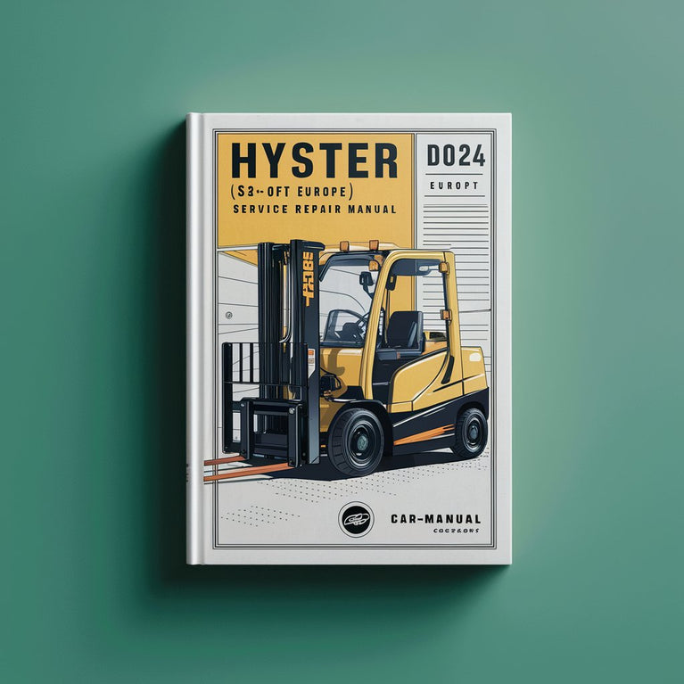 Hyster D024 (S6.0FT Europe) Forklift Service Manual PDF Download