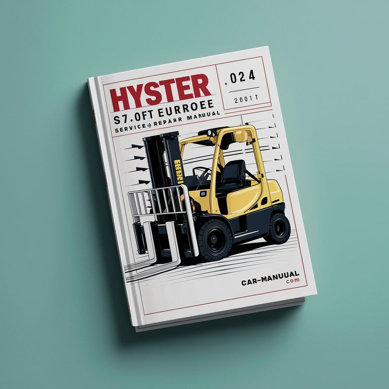 Hyster D024 (S7.0FT Europe) Forklift Service Manual PDF Download