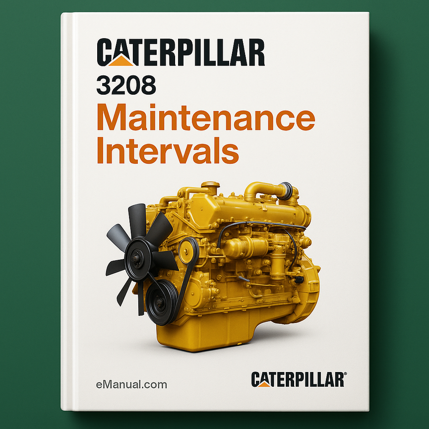 Caterpillar 3208 Marine Engine Maintenance Intervals