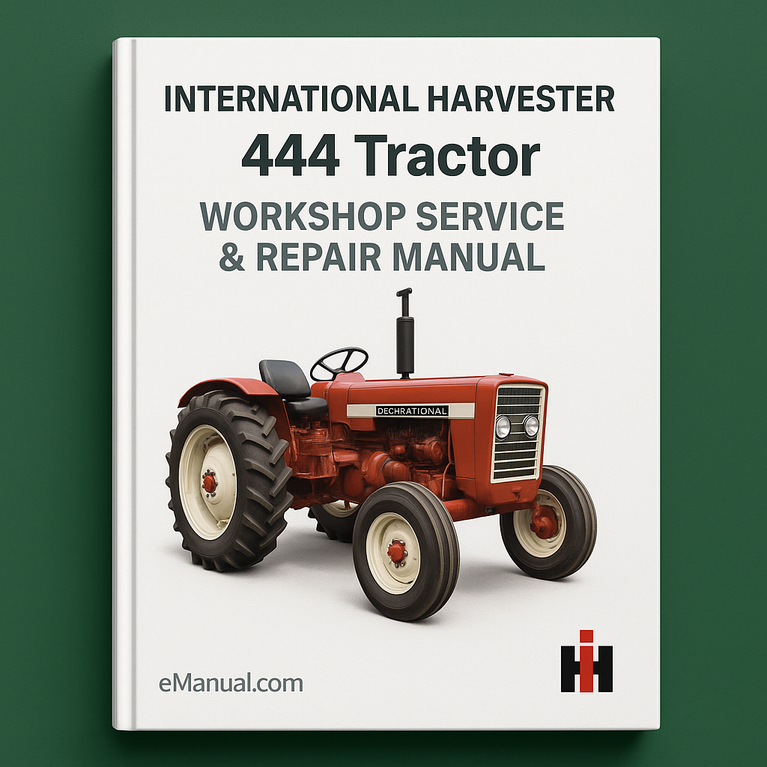 International Harvester 444 Tractor Workshop Service Repair Manual