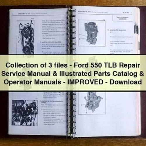 Ford Aerostar 550 TLB Illustrated Operator Parts Catalog PDF