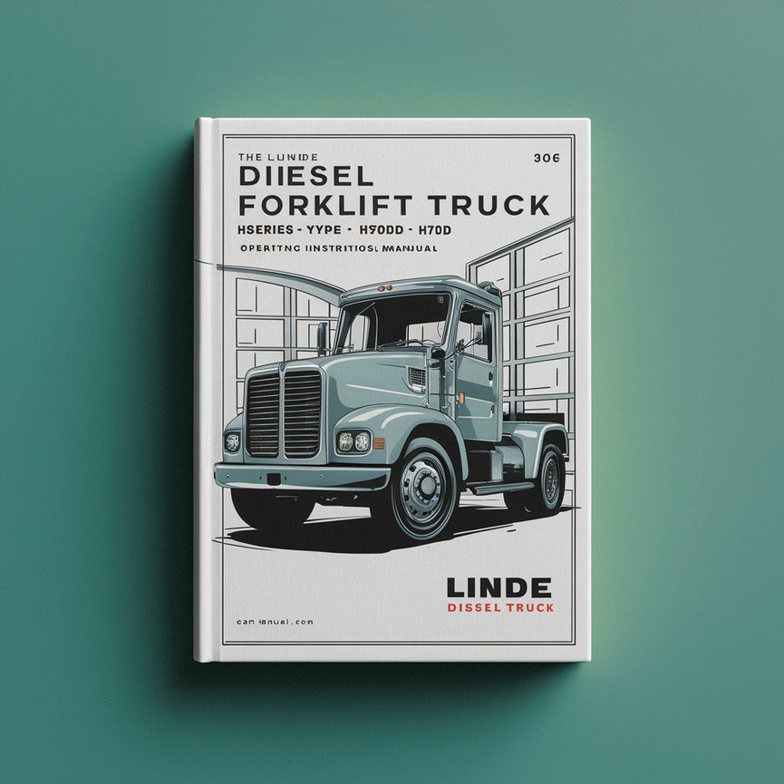 Linde Diesel Forklift Truck H-Series Type 396: H50D H60D H70D H80D Operating Instructions (User Manual) PDF Download