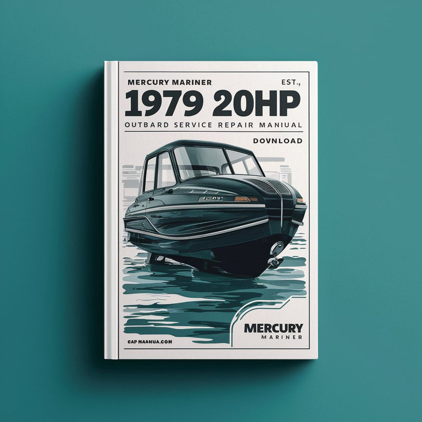 Mercury Mariner 1979 20HP PDF Descarga del manual de reparación y servicio de fueraborda