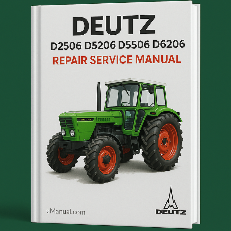 Deutz D2506 D5206 D5506 D6206 Repair Service Manual