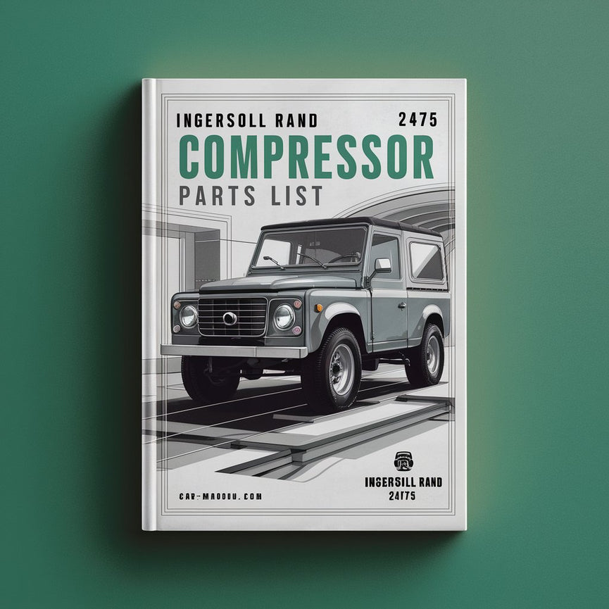 Ingersoll Rand 2475 compressor parts list