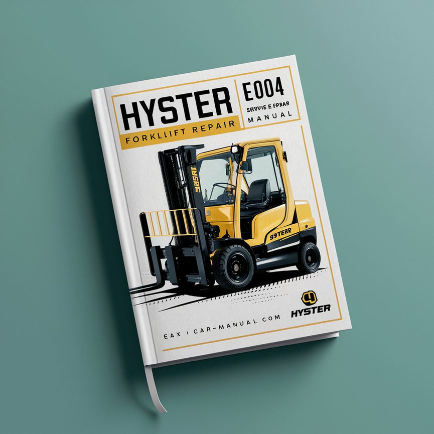 Hyster E004 (S100XM) Forklift Service Repair Manual