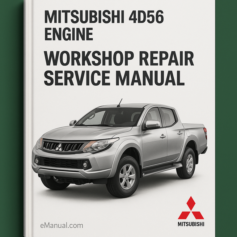Mitsubishi 4D56 Engine Workshop Repair Service Manual