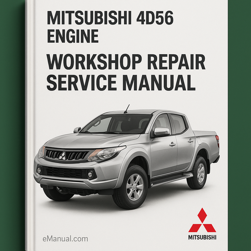 Mitsubishi 4D56 Engine Workshop Repair Service Manual