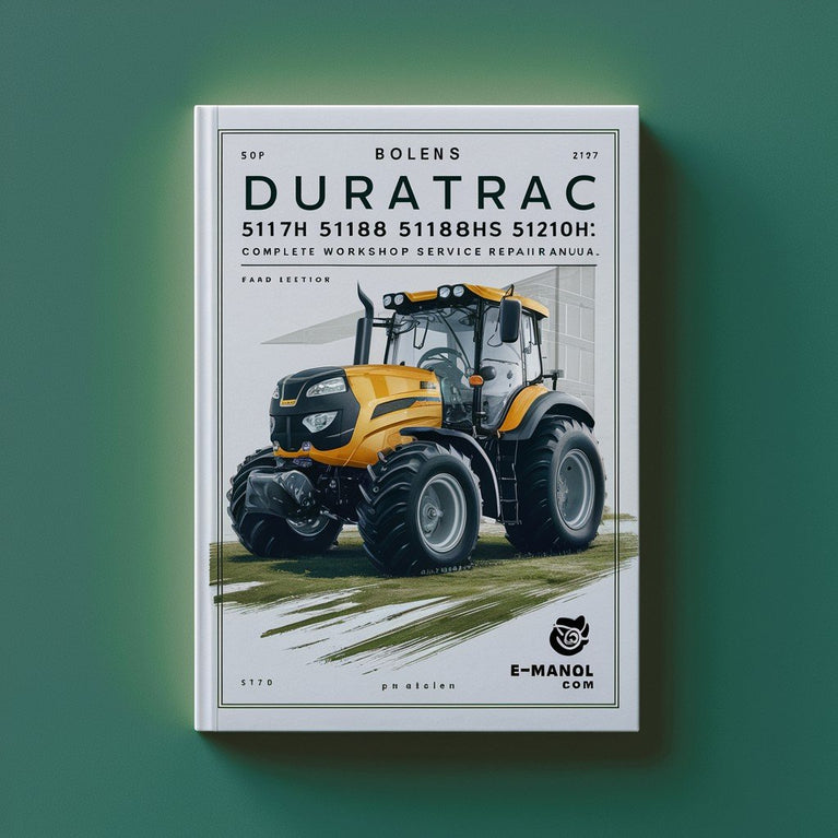 Bolens DuraTrac 5117H 5118H 5118HS 5120H Lawn Tractor Complete Workshop Service Repair Manual PDF Download