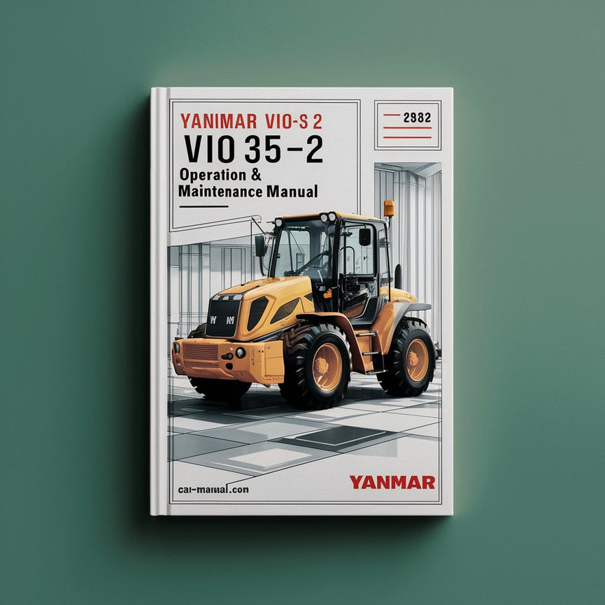 Yanmar ViO30-2 ViO 35-2 (EP) Excavator Operation & Maintenance Manual Download PDF