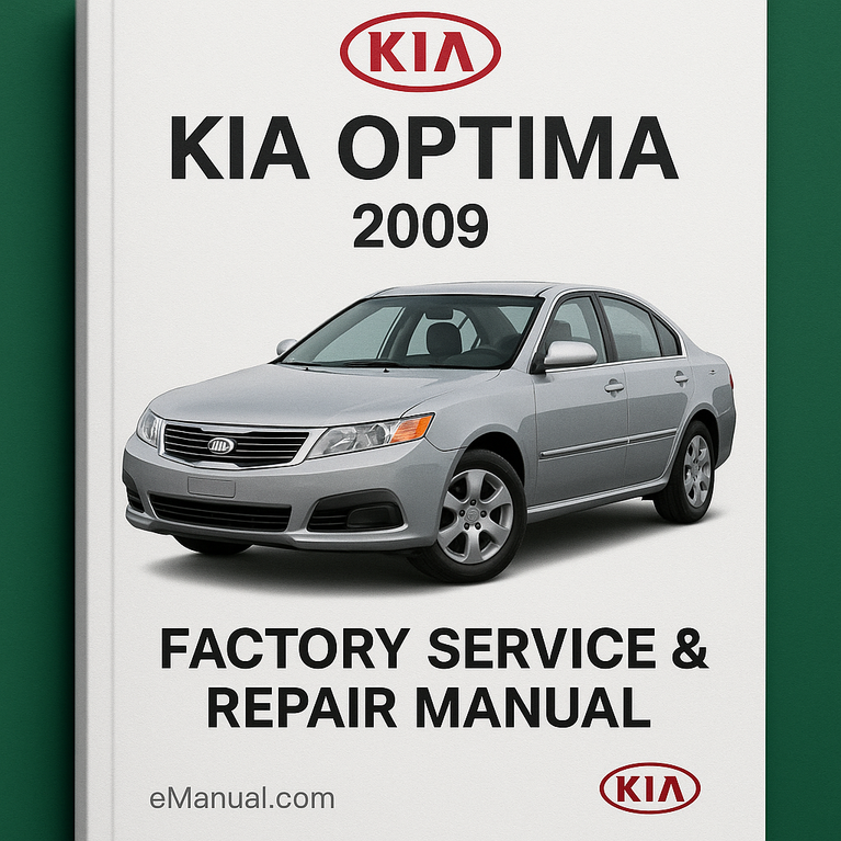 Kia Optima 2009 – Werksreparaturhandbuch im PDF-Format herunterladen