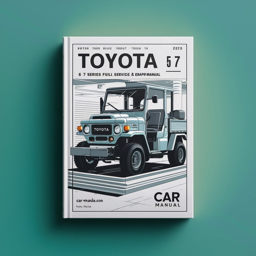 Toyota 5 6 7 Series Forklift Truck Full Service & Repair Manual PDF Download