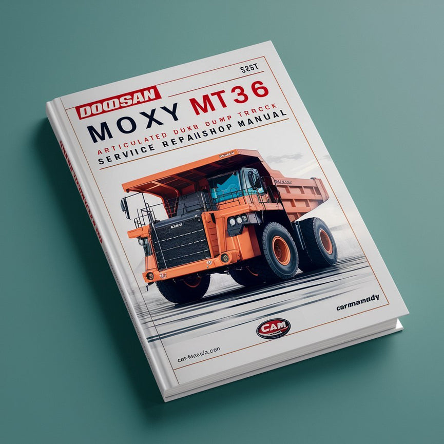 Doosan Moxy MT36 Articulated Dump Truck Service Repair Workshop Manual PDF Download