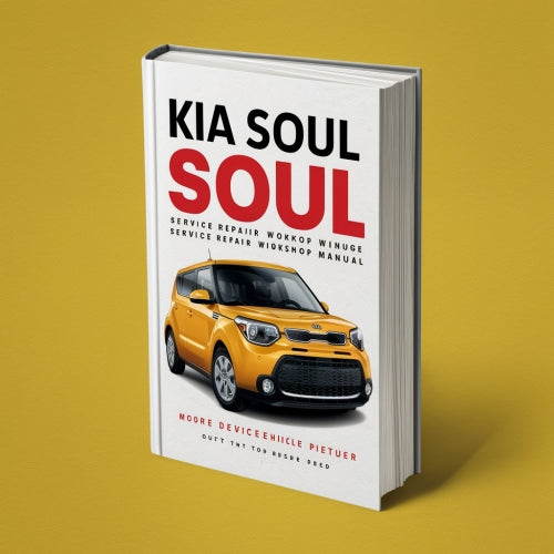 Manual de taller de reparación de servicio Kia Soul 2015