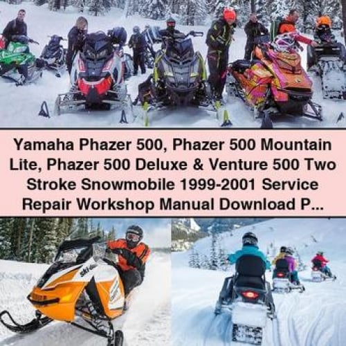 Yamaha Phazer 500 Phazer 500 Mountain Lite Phazer 500 Deluxe & Venture 500 Two Stroke Snowmobile 1999-2001 Service Repair Workshop Manual Download Pdf
