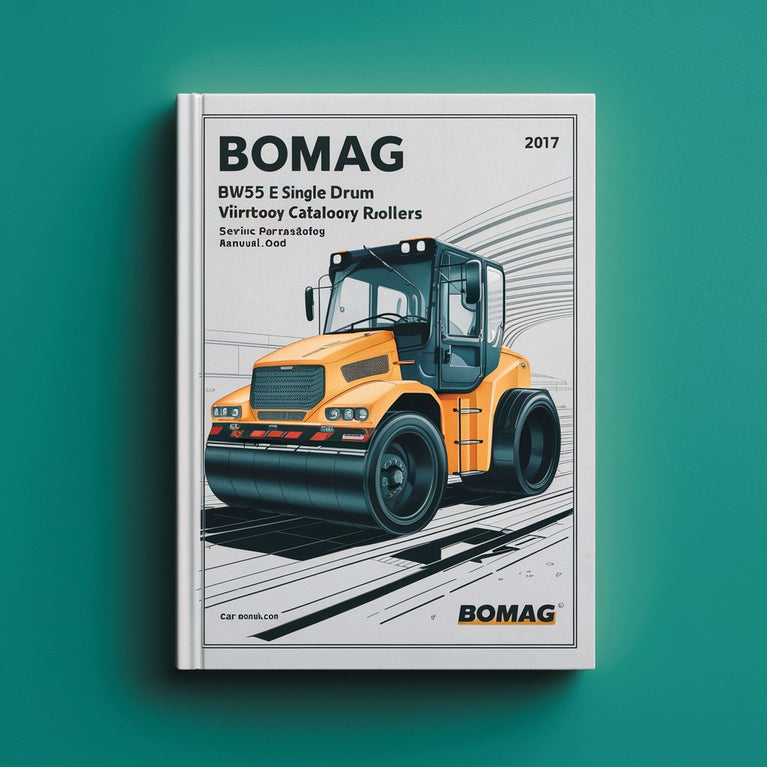 BOMAG BW55 E Single Drum Vibratory Rollers Service Parts Catalogue Manual Instant Download (101620026541-101620029173) PDF