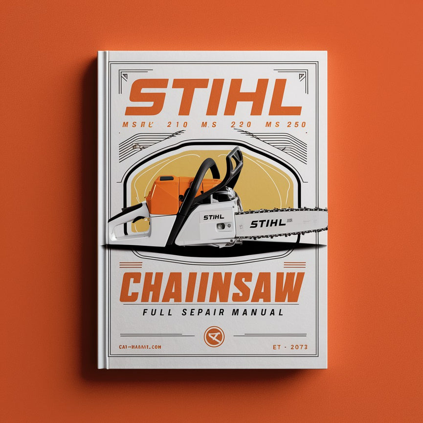 Stihl MS 210 MS 230 MS 250 Chainsaw Full Service & Repair Manual PDF Download