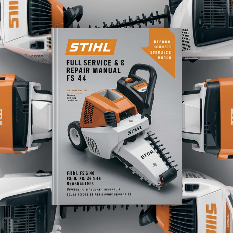 Stihl FS 36 FS 40 FS 44 Brushcutters Full Service & Repair Manual PDF Download