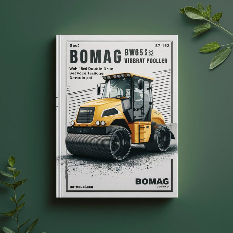 Bomag BW65 S-2 Walk-behind double drum vibrat roller Service Parts Catalogue Manual Instant Download SN101100031001-101100031142 PDF