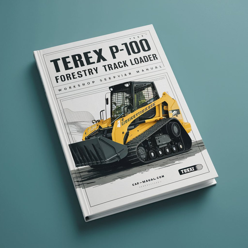 Terex PT-100 Forestry Track Loader Workshop Service Manual PDF Download