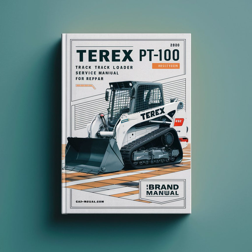 Manual de servicio de taller del cargador de cadenas Terex PT-100 para reparación Descargar PDF