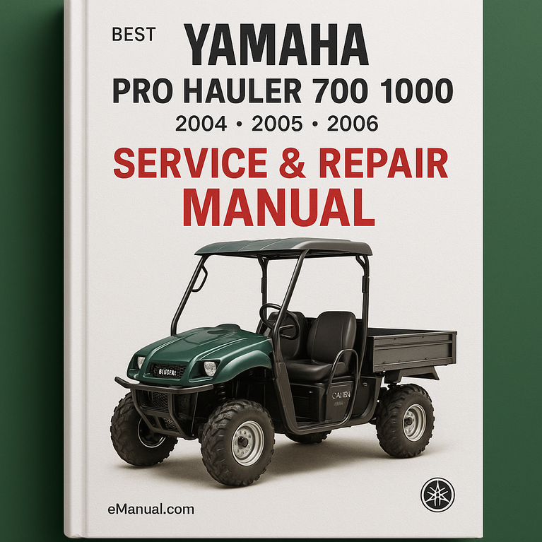 Best Yamaha Pro Hauler 700 1000 - 2004 2005 2006 - Service Repair Manual - # SELLING
