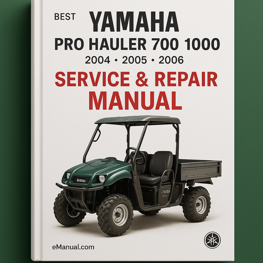 Best Yamaha Pro Hauler 700 1000 - 2004 2005 2006 - Service Repair Manual - # SELLING