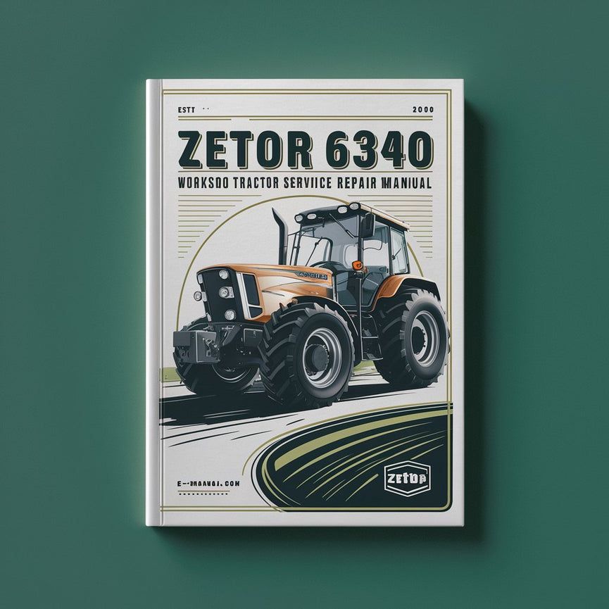 Zetor 6340 Turbo Tractor Workshop Service Manual PDF Download