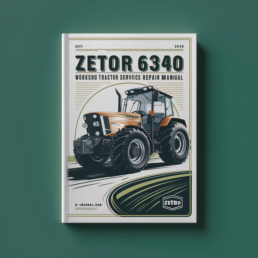 Zetor 6340 Turbo Tractor Workshop Service Manual