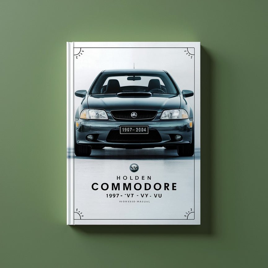 Holden Commodore 1997-2004 VT VX VY VU Workshop Manual PDF Download