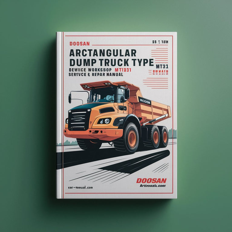 Doosan Articulated Dump Truck Type Moxy MT26 MT31 Workshop Service Manual
