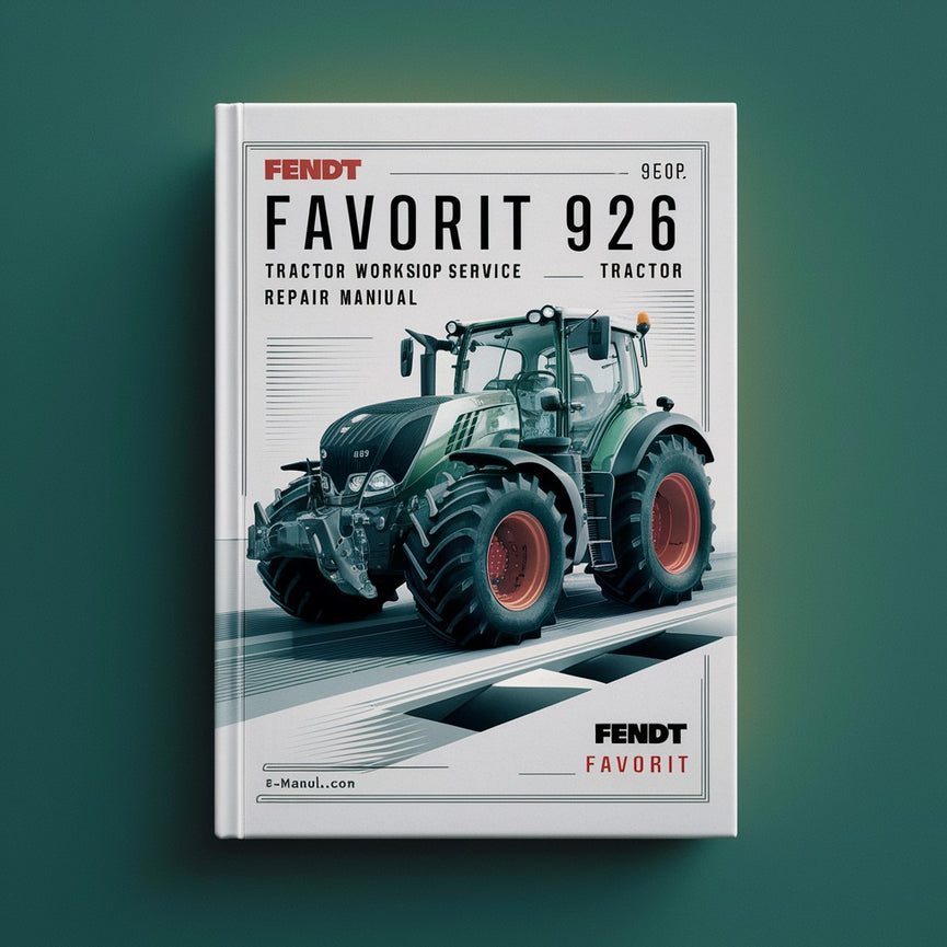 Fendt Favorit 926 Tractor Workshop Service Repair Manual