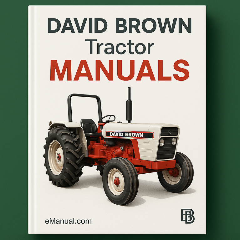 David Brown Tractor Manuals for Mechanics