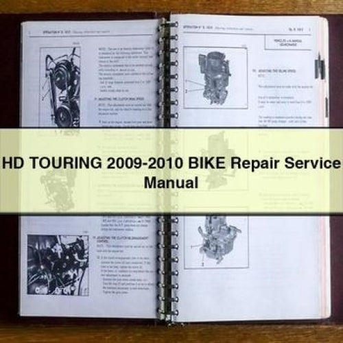 HD TOURING 2009-2010 BIKE Repair Service Manual