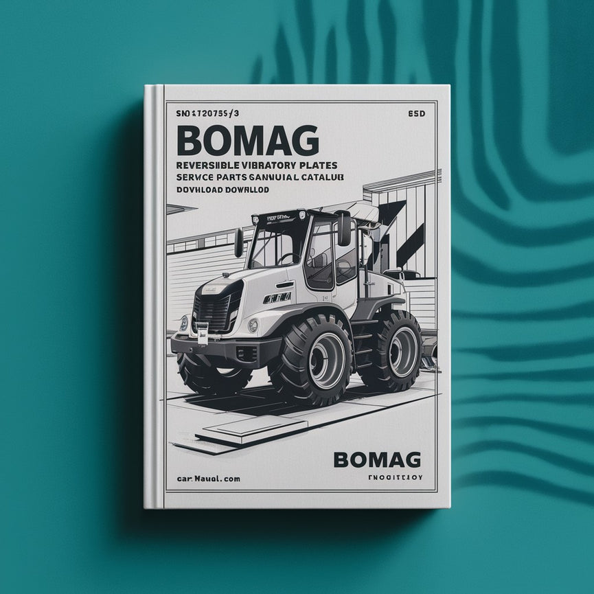 Bomag BPR25/40 Reversible VIBRATORY PLATES Service Parts Catalogue Manual Instant Download SN101730102001-101730102350 PDF