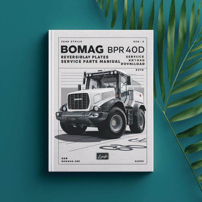 Bomag BPR25/40D Reversible VIBRATORY PLATES Service Parts Catalogue Manual Instant Download SN101690481002-101690481179 PDF