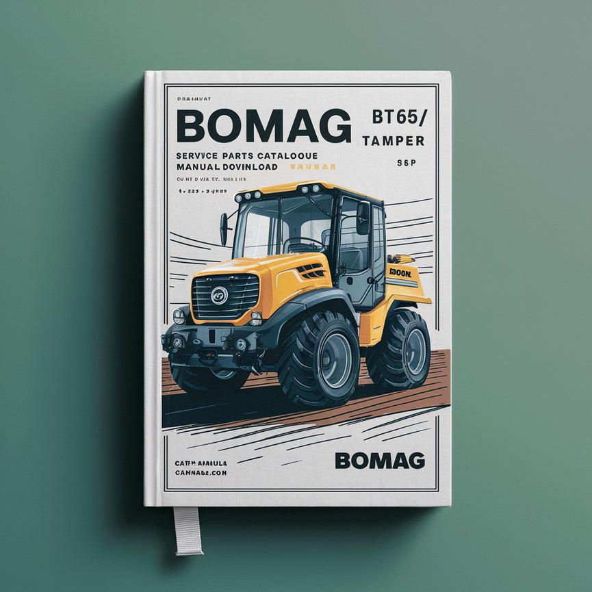 Bomag BT65/4 Tamper Service Parts Catalogue Manual Instant Download SN101540531001-101540531857 PDF