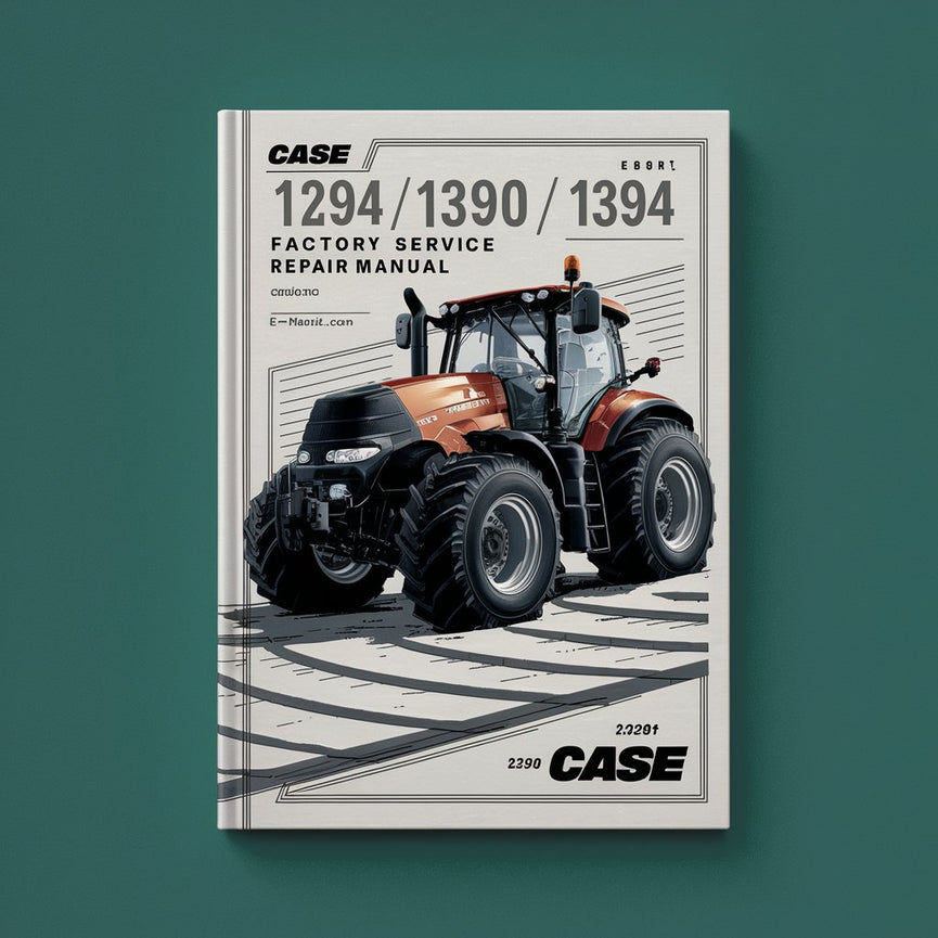 Case IH 1294 1390 1394 Factory Service Repair Manual