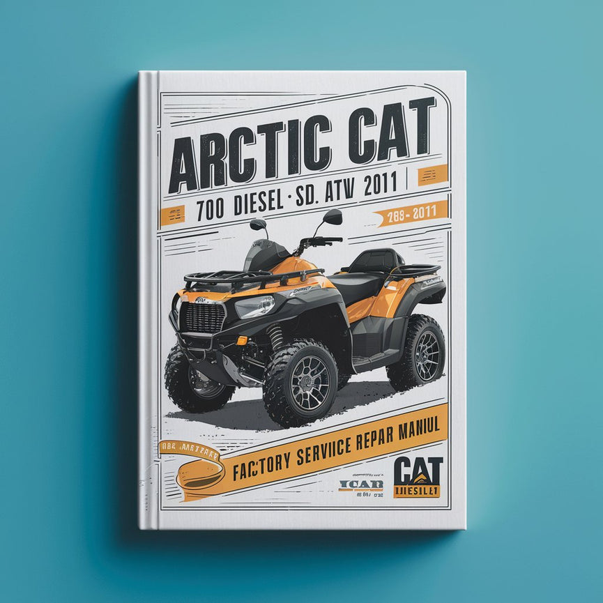 Arctic Cat 700 Diesel SD ATV 2011 Werkswartungshandbuch PDF-Download