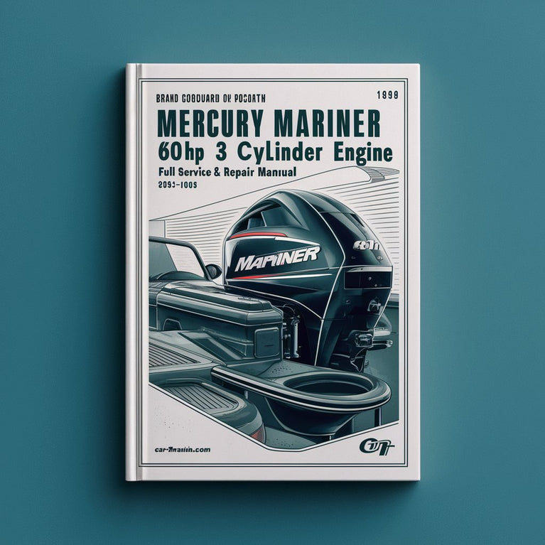 Mercury Mariner 60HP 60HP 3 Cylinder Outboard Engine Full Service & Repair Manual Download PDF 1985-1989