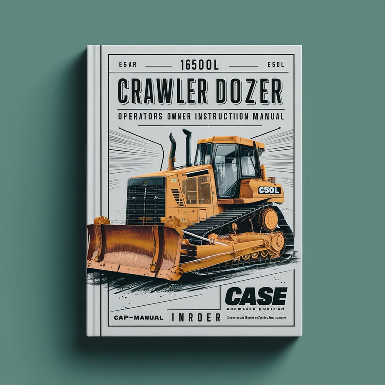 Case 1650L Crawler Dozer Operators Owner Instruction Manual-Improved-PDF Download