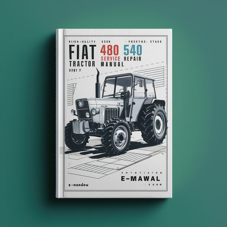 Fiat 480 500 540 640 DT tractor Service Repair Manual